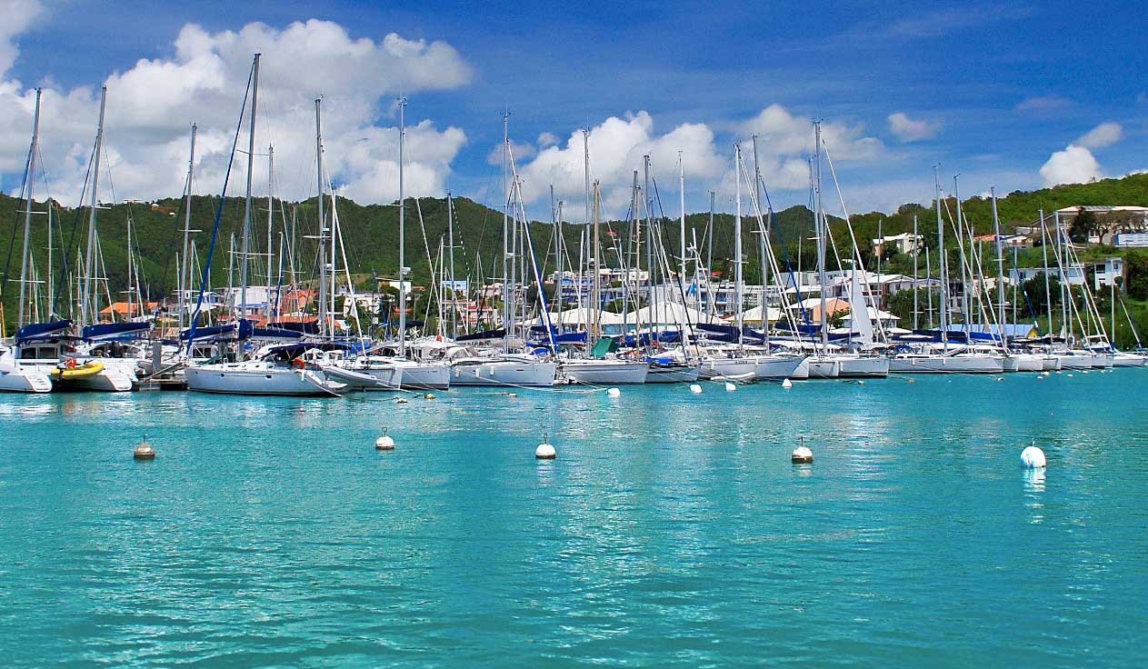 La Marina du Marin Port de plaisance Martinique Active